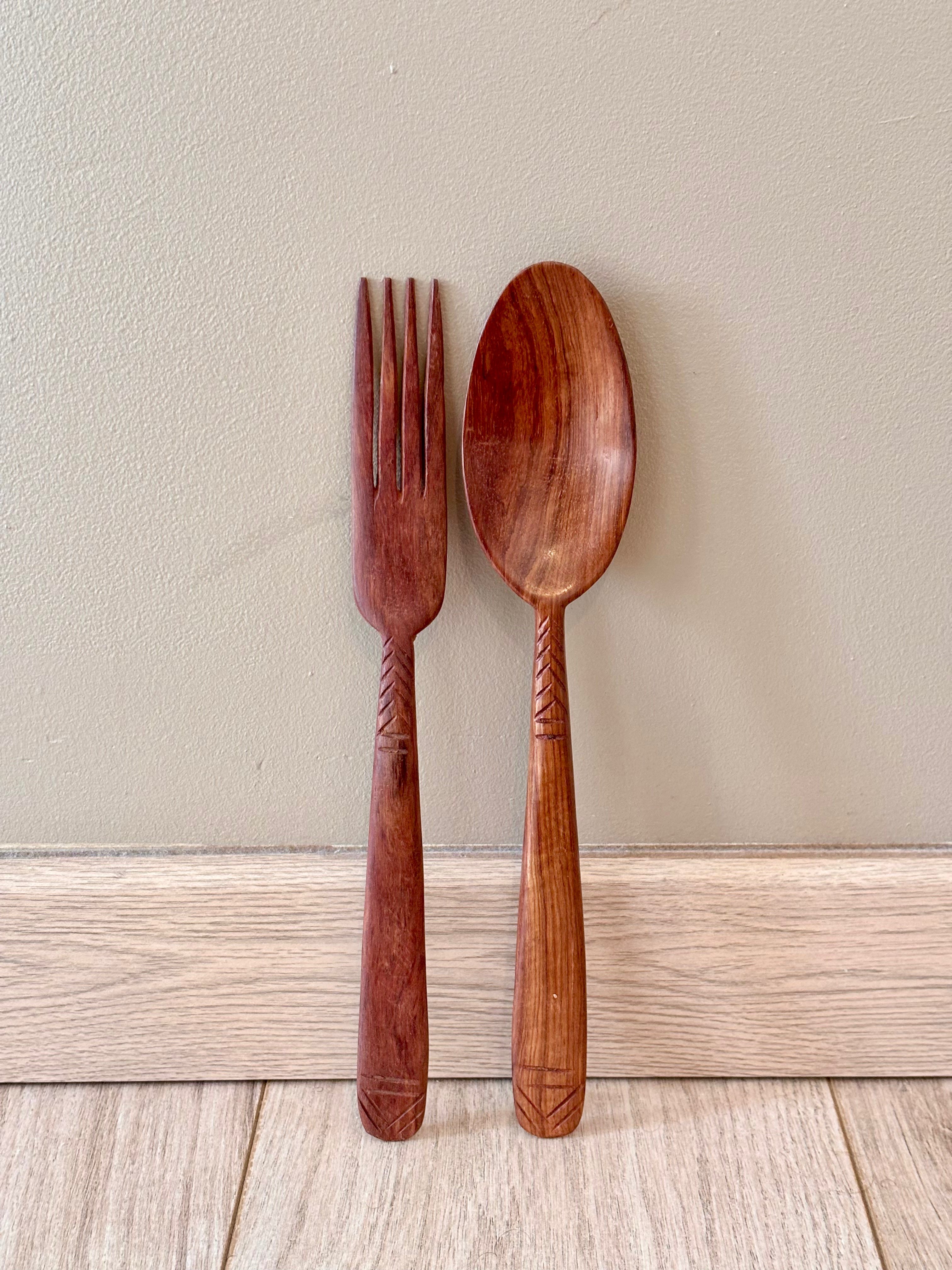 RÈÈR - Duo de couverts à salade en bois