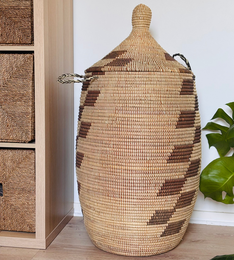 panier en osier afrique senegal