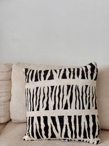 NDAARI - Lot de 2 housses de coussin bogolan