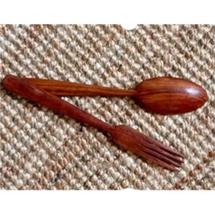 RÈÈR - Duo de couverts à salade en bois